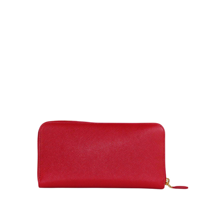 Prada Long Wallet Red