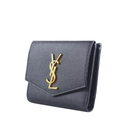 YSL Blackgold Hardware Double hook Wallet