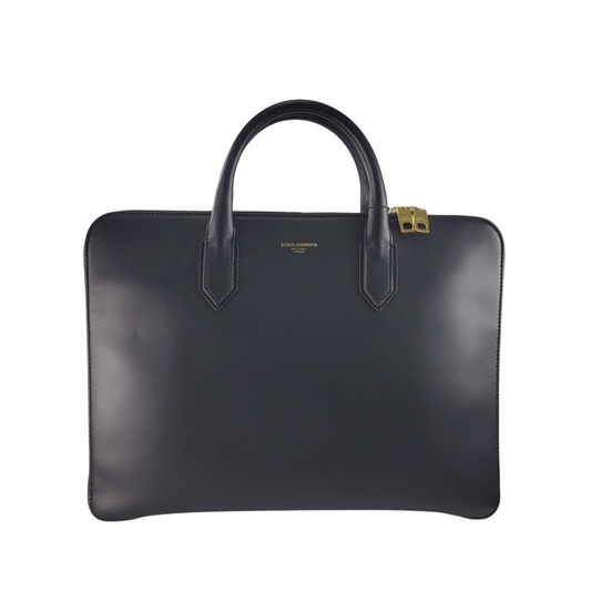 Dolce & Gabbana Montreal Briefcase in Calfskin