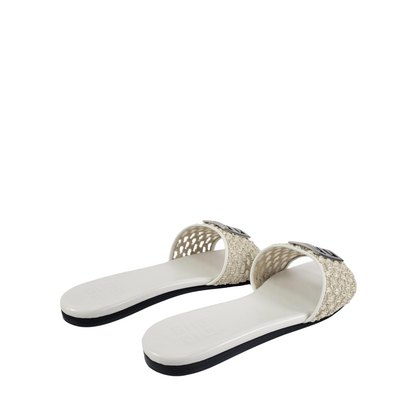 Givenchy 4G Sandals  Ivory