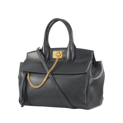 Salvatorre Ferragamo Structured Tote Bag