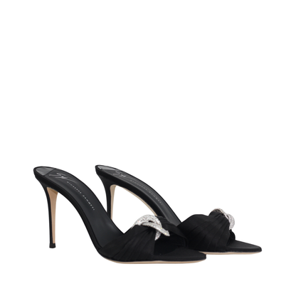 Giuseppe Zanotti Clandestino High-heel Black Sandals