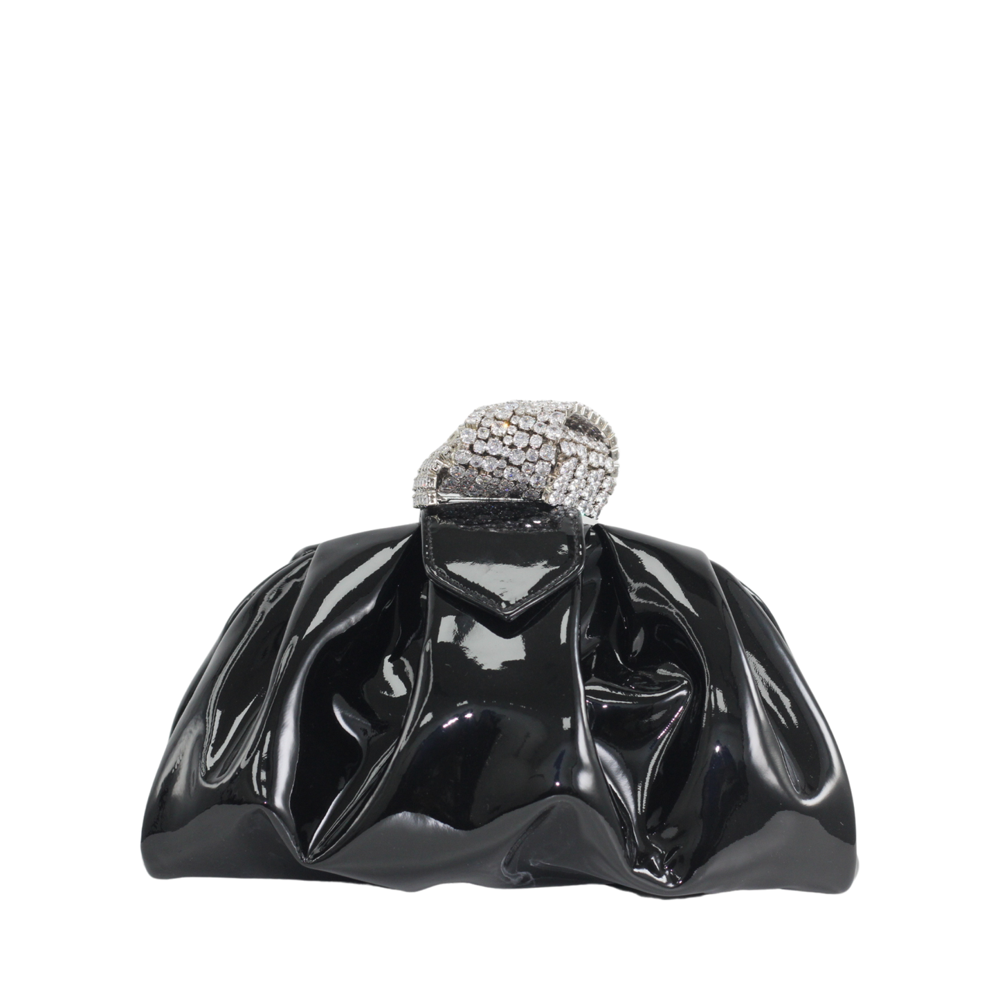 Giuseppe Zanotti Tobiko Black Clutch Bag