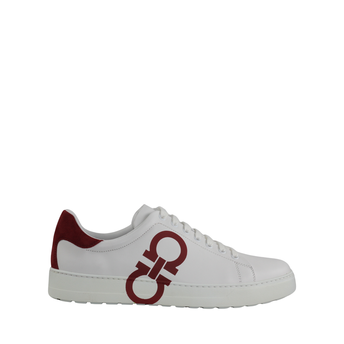 Number Sneakers White/Red