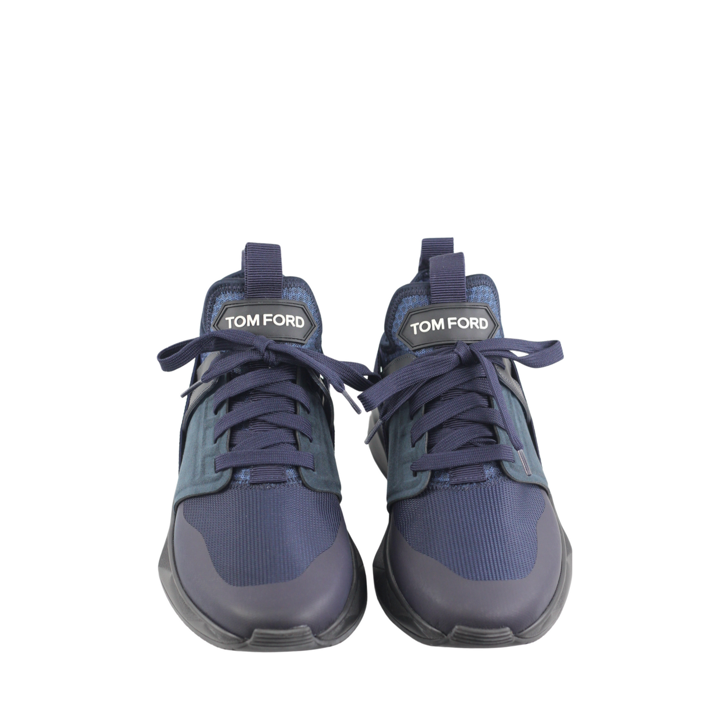 Tom Ford Midnight Blue-Black Sneakers