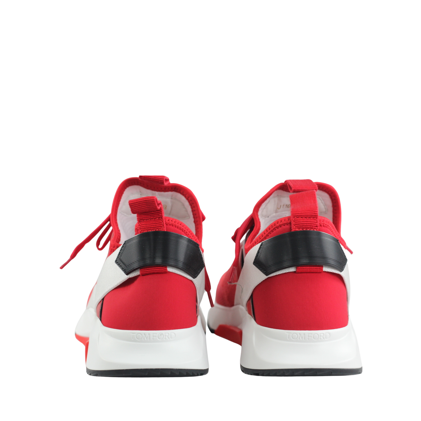 Tom Ford Red & White Sneakers